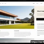 문서 작성에서 네거티브 스페이스와 폰트 활용 - A clean, modern web page layout showcasing the effective use of white space and negative space to gu...